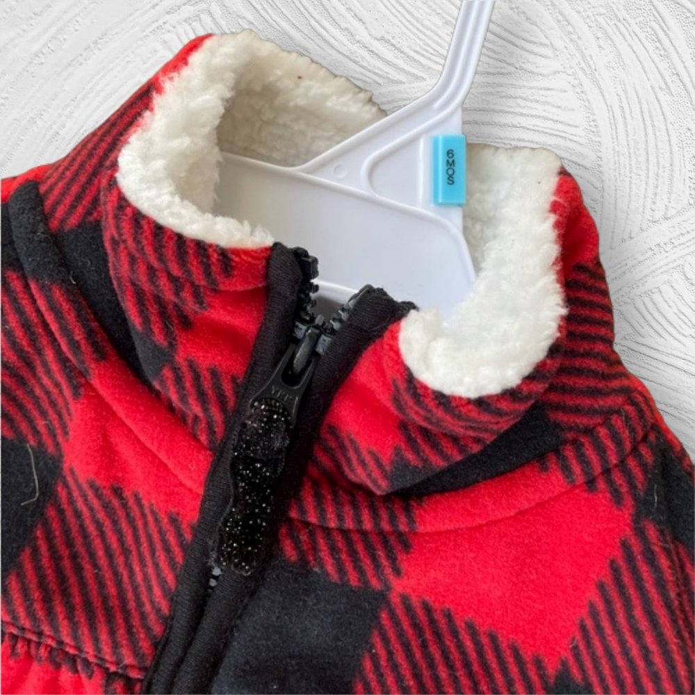 HOST PICK Carterās baby 3 piece buffalo plaid set - Picture 3 of 4
